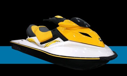 HY-14 1400CC jet ski, yellow