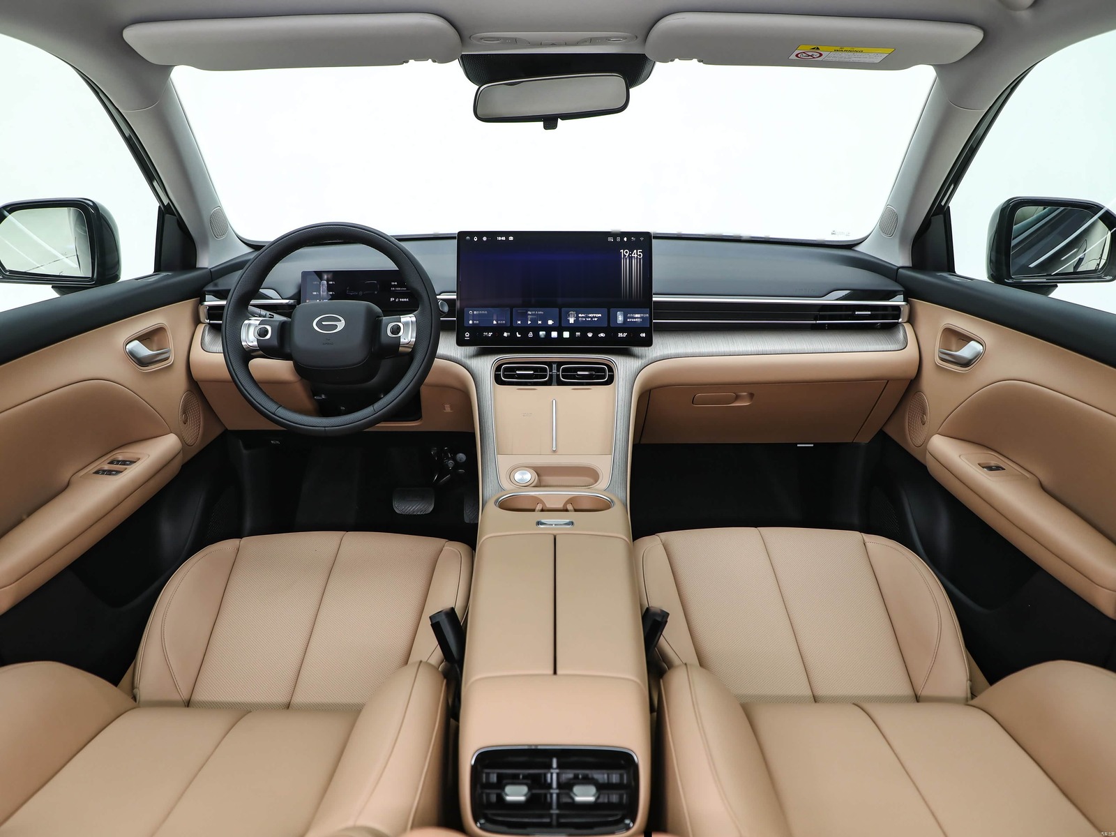 GS4 front row cabin and dash