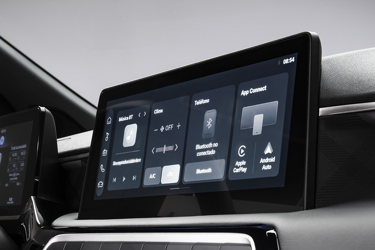 10.25-inch infotainment touchscreen
